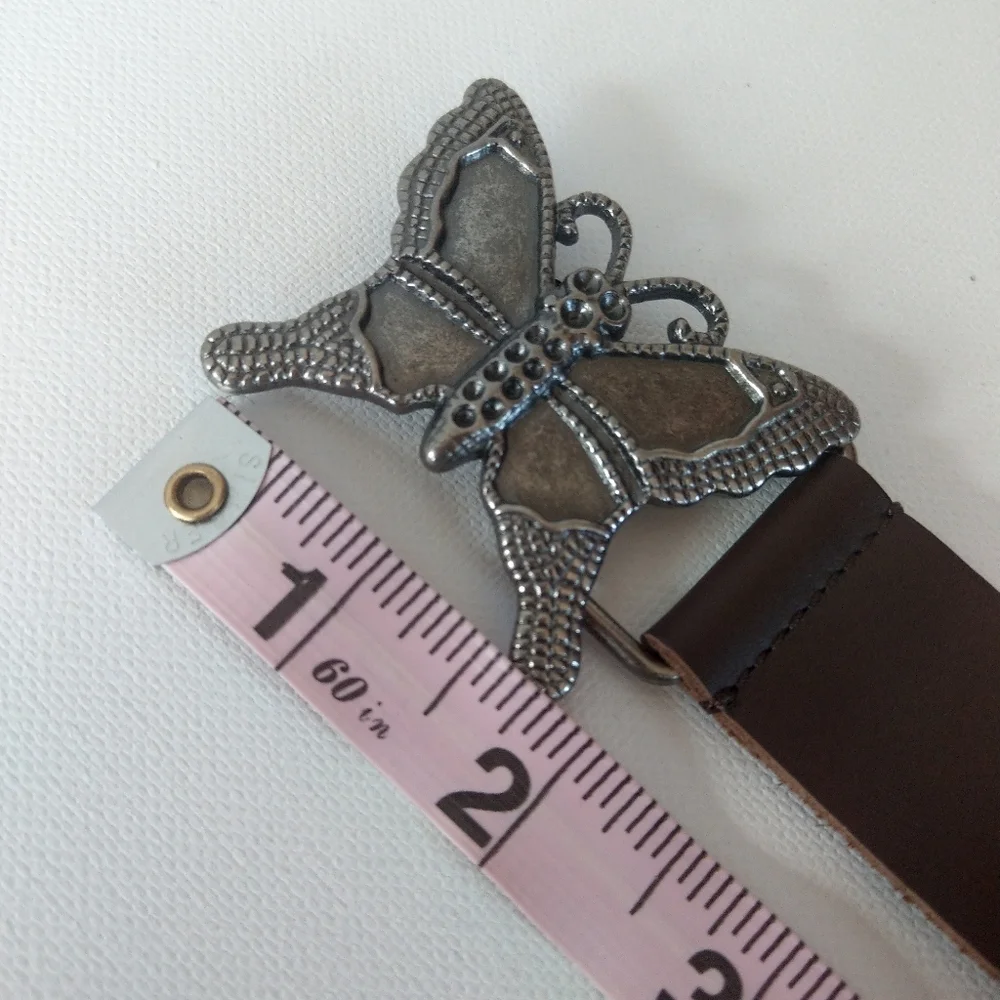 Oshkosh boho brown butterfly belt, Size S/M